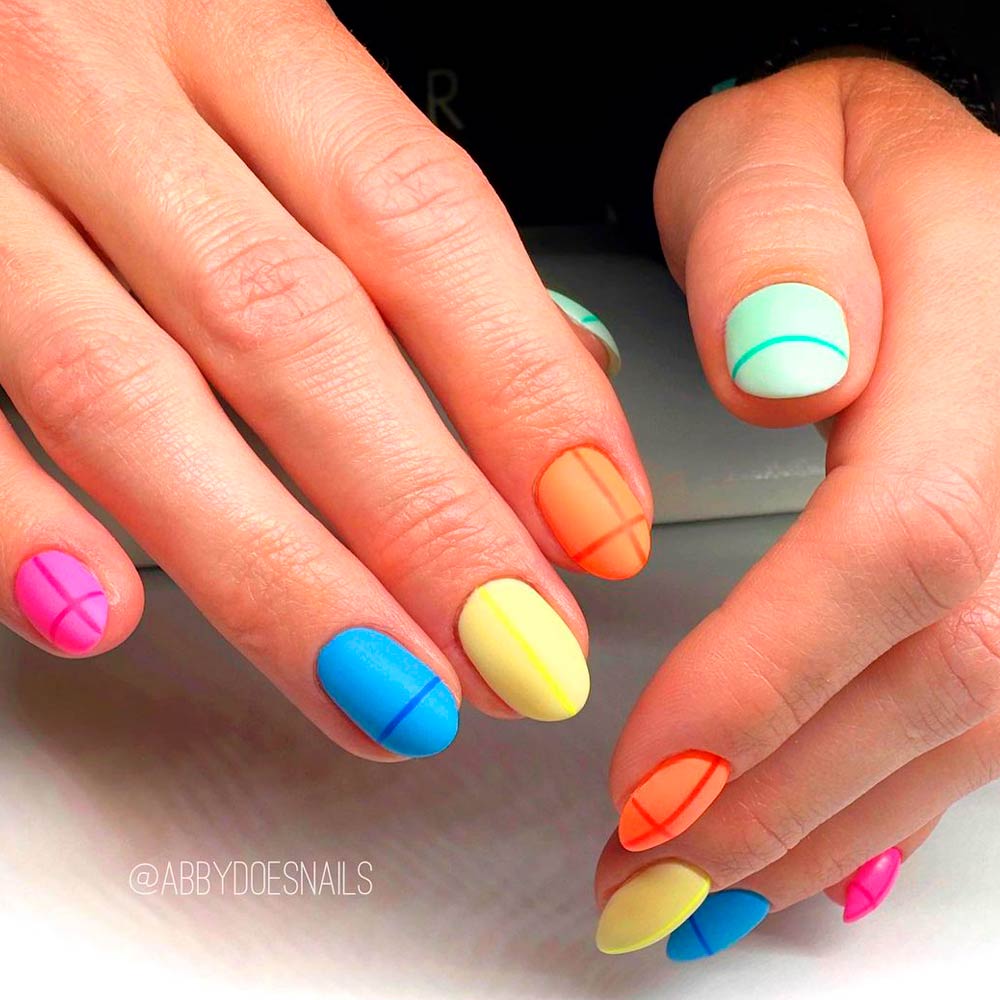 Easter Cross Nail Art
