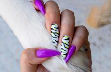 Zebra Print Nail Art Ideas That Are All Rage. Tutorial Provided