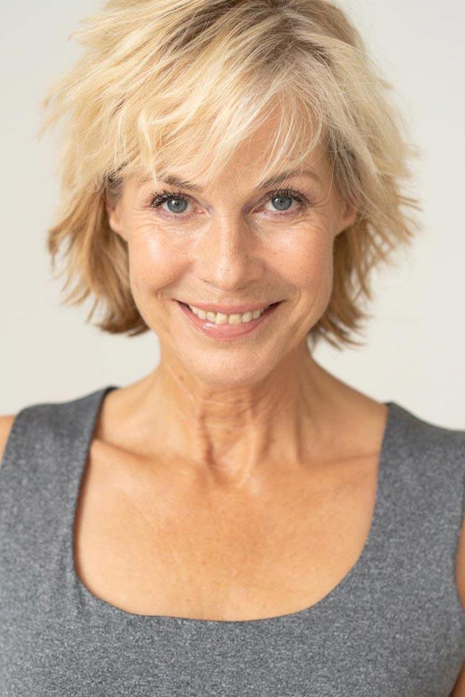 80+Trendy, Short Haircuts For Women Over 50