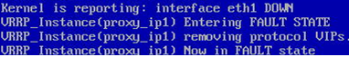 Keepalived_vrrp FAULT state