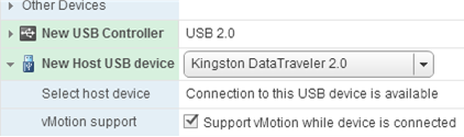 Passthrough a USB flash drive to VM from Vmware ESXi host