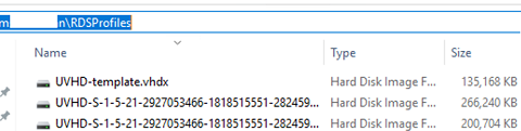 UVHD-template.vhdx file on RDS