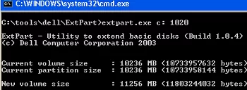 extpart.exe tool